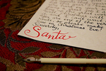 Load image into Gallery viewer, Teenager Santa Letter - Handwritten Letter from Santa Claus with FREE Christmas Wish Ticket!
