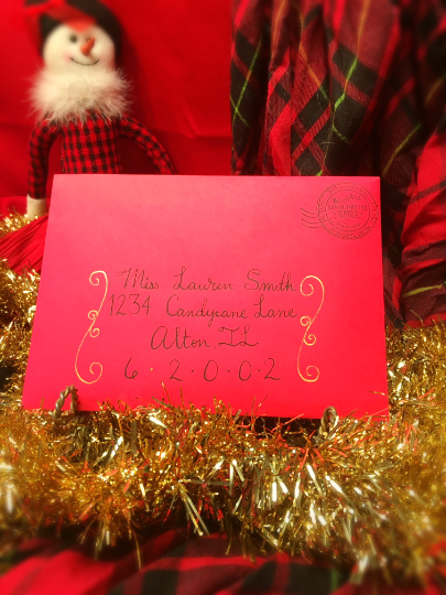 Teenager Santa Letter - Handwritten Letter from Santa Claus with FREE Christmas Wish Ticket!