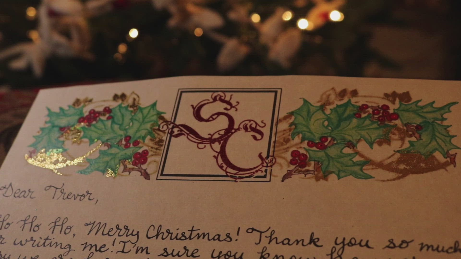 Teenager Santa Letter - Handwritten Letter from Santa Claus with FREE Christmas Wish Ticket!