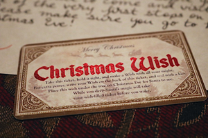 Teenager Santa Letter - Handwritten Letter from Santa Claus with FREE Christmas Wish Ticket!